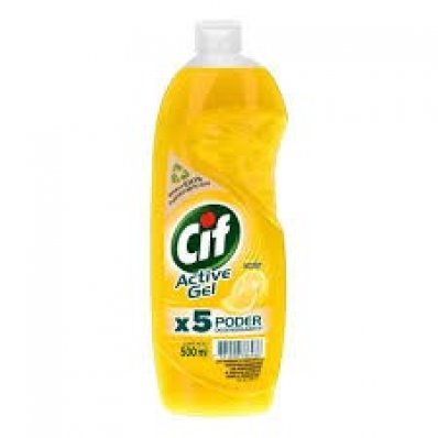 CIF ACTIVE GEL LIMON BOT 500ML