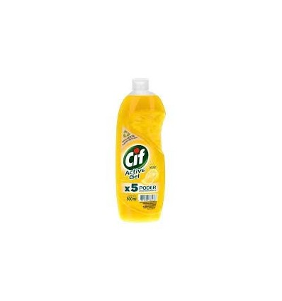 CIF DETERGENTE CONCENTRADO LIMON BOT 500ML