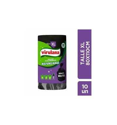BOLSA DE RESIDUO ROLLO XL X10U VIRULANA