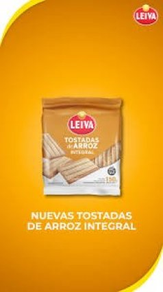 LEIVA TOSTADA ARROZ INTEGRAL 150GRS SIN TACC