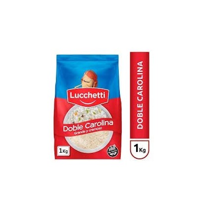 ARROZ LUCCHETTI 1KG DOBLE CAROLINA