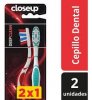 CEPILLO DENTAL CLOSE UP DEEP CLEAN MEDIO X 2 UNID