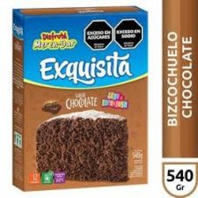 EXQUISITA BIZCOCHUELO CHOCOLATE 540G