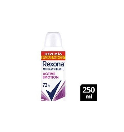 REXONA Mujer DESODORANTE ACTIVE EMOTION 250ML