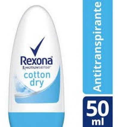 REXONA W DEO ROLLON COTTON DRY 72HS 50 ML