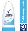 REXONA W DEO ROLLON COTTON DRY 72HS 50 ML