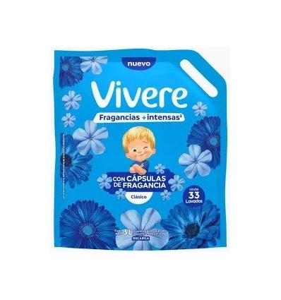 VIVERE SUAVIZANTE CLASICO MAS INTENSO DP 3L