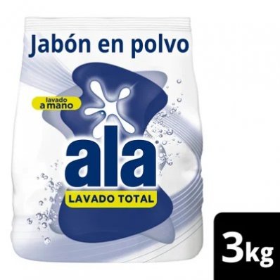 ALA POLVO LAVADO A MANO ECOLAVADO 3KG