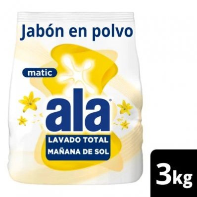 ALA POLVO MATIC ECOLAVADO MÑA SOL 3KG