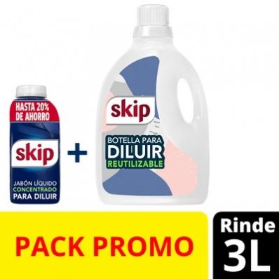 SKIP LIQUIDO CONCENTRADO P/DILUIR 500ML+BOT 3L V