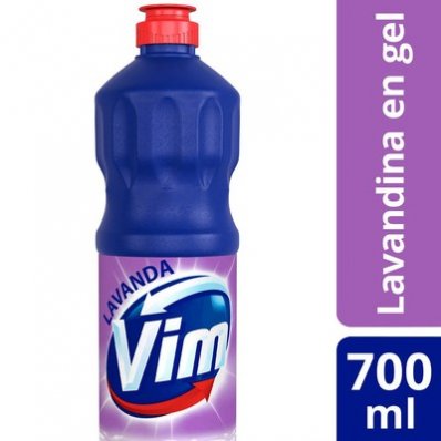 LAVANDINA EN GEL VIM PODER DESINFECTANTE LAVANDA 700ML