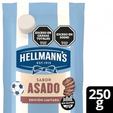 HELLMANN'S ADEREZO ASADO DP 250 GRS