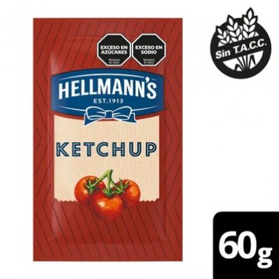 HELLMANN'S KETCHUP 60 GRS