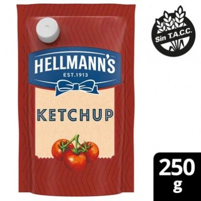 HELLMANN'S KETCHUP 250 GRS