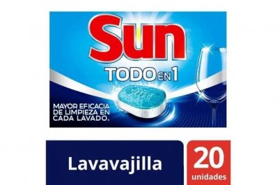 SUN TABLETAS P/MAQUNA LAVA VAJILLA 3EN1
