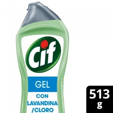CIF GEL UB CON LAVANDINA/CLORO 513GRS