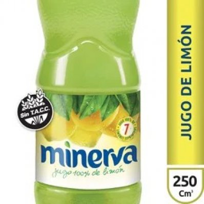 MINERVA 250 CC JUGO DE LIMON