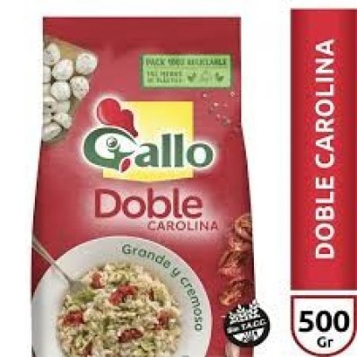 ARROZ GALLO D.CAROLINA 500 GRS SIN TACC