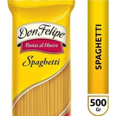 FIDEOS DON FELIPE SPAGHETTI 500GRS