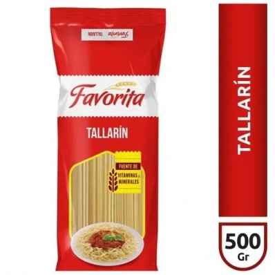 FIDEOS FAVORITA 500 GRS TALLARIN