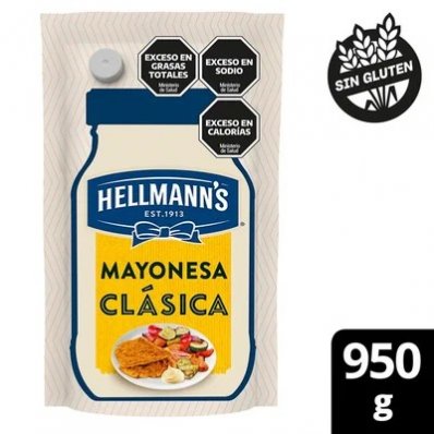 HELLMANN'S MAYONESA CLASICA 950 GRS SIN TACC