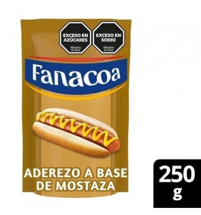 FANACOA ADEREZO MOSTAZA DOYP 250GRS
