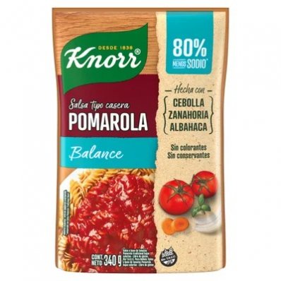 KNORR SALSA POMAROLA BALANCE 340GRS