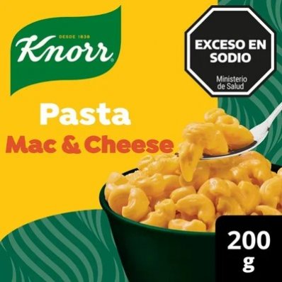 KNORR PASTA MAC AND CHEESE 200GRS