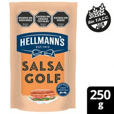 HELLMANNS SALSA GOLF S/TACC 250G