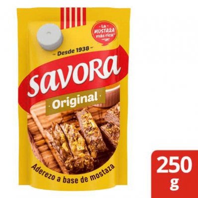 SAVORA MOSTAZA ORIGINAL 250GRS